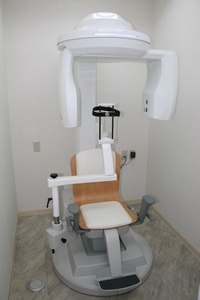 当院に設置されている、最新型歯科用コーンビームＣＴ